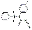 4-METHYLPHENYL(PHENYLSULFONYL)CARBAMIC ISOCYANATE Struktur