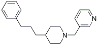 3-[4-(3-PHENYL-PROPYL)-PIPERIDIN-1-YLMETHYL]-PYRIDINE Struktur