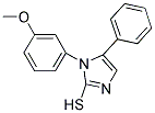 1-(3-METHOXYPHENYL)-5-PHENYL-1H-IMIDAZOLE-2-THIOL Struktur