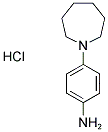 4-AZEPAN-1-YL-PHENYLAMINEHYDROCHLORIDE Struktur