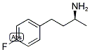 (S)-2-AMINO-4-(4-FLUOROPHENYL)BUTANE Struktur