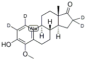 4-METHOXYESTRONE-1,2,16,16-D4 Struktur