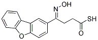 4-DIBENZOFURAN-2-YL-4-HYDROXYIMINO-THIOBUTYRIC ACID Struktur