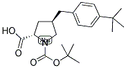 BOC-(R)-GAMMA-(4-TERT-BUTYL-BENZYL)-L-PROLINE Struktur