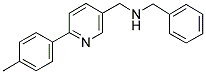 N-BENZYL-(6-P-TOLYLPYRIDIN-3-YL)METHANAMINE Struktur