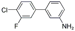 4'-CHLORO-3'-FLUORO[1,1'-BIPHENYL]-3-AMINE Struktur