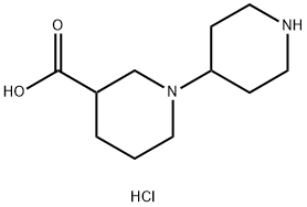 1,4'-BIPIPERIDINE-3-CARBOXYLIC ACID DIHYDROCHLORIDE Struktur