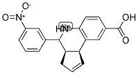 (3AR,9BS)-4-(3-NITROPHENYL)-3A,4,5,9B-TETRAHYDRO-3H-CYCLOPENTA[C]QUINOLINE-8-CARBOXYLIC ACID Struktur