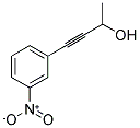 4-(3-NITROPHENYL)-3-BUTYN-2-OL Struktur