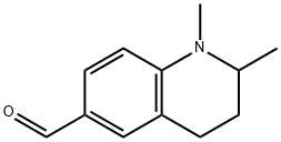 1,2-DIMETHYL-1,2,3,4-TETRAHYDRO-6-QUINOLINECARBALDEHYDE Struktur