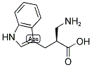 (S)-2-AMINOMETHYL-3-(1H-INDOL-3-YL)-PROPIONIC ACID Struktur