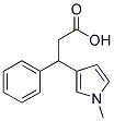 3-(1-METHYL-1H-PYRROL-3-YL)-3-PHENYL-PROPIONIC ACID Struktur