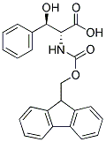 (2R,3R)/(2S,3S)-RACEMIC FMOC-BETA-HYDROXY-PHENYLALANINE Struktur