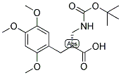 (R)-2-(TERT-BUTOXYCARBONYLAMINO-METHYL)-3-(2,4,5-TRIMETHOXY-PHENYL)-PROPIONIC ACID Struktur