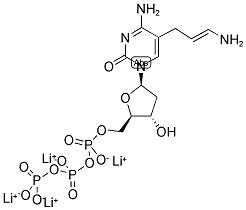 5-AMINOALLYL-2'-DEOXYCYTIDINE-5'-TRIPHOSPHATE LITHIUM SALT Struktur