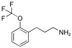 3-(2-TRIFLUOROMETHOXY-PHENYL)-PROPYLAMINE Struktur