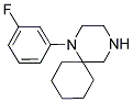 1-(3-FLUOROPHENYL)-1,4-DIAZASPIRO[5.5]UNDECANE Struktur