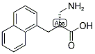 (R)-2-AMINOMETHYL-3-NAPHTHALEN-1-YL-PROPIONIC ACID Struktur