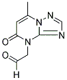 (7-METHYL-5-OXO[1,2,4]TRIAZOLO[1,5-A]PYRIMIDIN-4(5H)-YL)ACETALDEHYDE Struktur