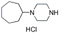 1-CYCLOHEPTYL-PIPERAZINEHYDROCHLORIDE Struktur