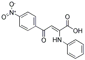 (2Z)-2-ANILINO-4-(4-NITROPHENYL)-4-OXOBUT-2-ENOIC ACID Struktur