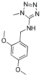 N-(2,4-DIMETHOXYBENZYL)-1-METHYL-1H-TETRAZOL-5-AMINE Struktur