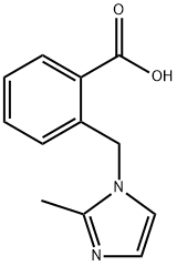 2-(2-METHYL-IMIDAZOL-1-YLMETHYL)-BENZOIC ACID Struktur