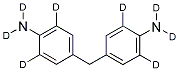 4,4'-METHYLENEDIANILINE-2,2',6,6',N,N,N',N'-D8 Struktur