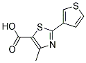 4-METHYL-2-THIEN-3-YL-1,3-THIAZOLE-5-CARBOXYLIC ACID Struktur