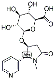 TRANS-3'-HYDROXYCOTININE-O-BETA-D-GLUCURONIDE Struktur