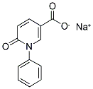 5-CARBOXY-N-PHENYL-2-1H-PYRIDONE, SODIUM SALT Struktur