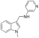 N-[(1-METHYL-1H-INDOL-3-YL)METHYL]PYRIDIN-3-AMINE Struktur