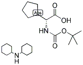 BOC-D-CPG-OH DCHA Struktur