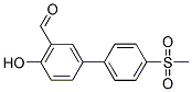 4-HYDROXY-4'-(METHYLSULFONYL)[1,1'-BIPHENYL]-3- CARBALDEHYDE Struktur