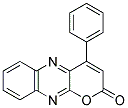 4-PHENYL-2H-PYRANO[2,3-B]QUINOXALIN-2-ONE Struktur