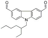 9-(2-ETHYLHEXYL)CARBAZOLE-3,6-DICARBOXALDEHYDE Struktur