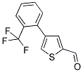 4-[2-(TRIFLUOROMETHYL)PHENYL]-2-THIOPHENE CARBALDEHYDE Struktur