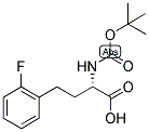 (S)-2-TERT-BUTOXYCARBONYLAMINO-4-(2-FLUORO-PHENYL)-BUTYRIC ACID Struktur