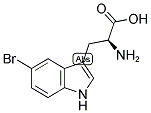 5-BROMO-L-TRYPTOPHAN Struktur