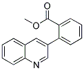 METHYL 2-(3-QUINOLINYL)BENZOATE Struktur