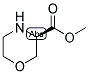 3(R)-MORPHOLINECARBOXYLIC ACID METHYL ESTER Struktur