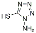 1-AMINO-1H-TETRAZOLE-5-THIOL Struktur