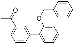 1-[2'-(BENZYLOXY)[1,1'-BIPHENYL]-3-YL]ETHANONE Struktur