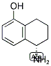 (S)-5-AMINO-5,6,7,8-TETRAHYDRONAPHTHALEN-1-OL Struktur