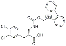 (S)-3-(3,4-DICHLORO-PHENYL)-2-[(9H-FLUOREN-9-YLMETHOXYCARBONYLAMINO)-METHYL]-PROPIONIC ACID Struktur