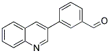 3-(3-QUINOLINYL)BENZALDEHYDE Struktur