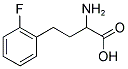 2-AMINO-4-(2-FLUORO-PHENYL)-BUTYRIC ACID Struktur