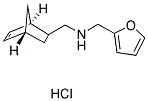 BICYCLO[2.2.1]HEPT-5-EN-2-YLMETHYL-FURAN-2-YLMETHYL-AMINE HYDROCHLORIDE Struktur