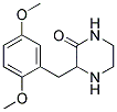 3-(2,5-DIMETHOXY-BENZYL)-PIPERAZIN-2-ONE Struktur