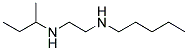 N-2-BUTYL-N'-PENTYL ETHYLENEDIAMINE Struktur